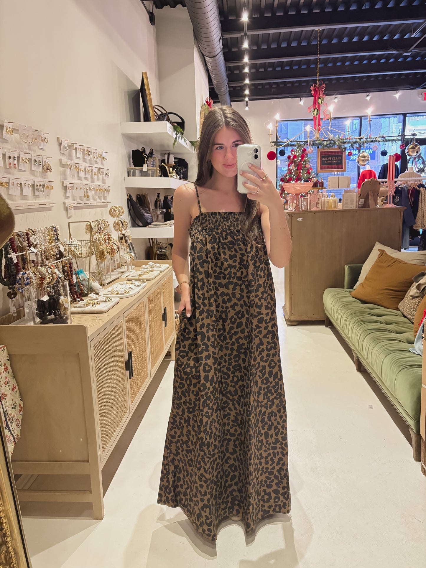 The Marty Leopard Dress