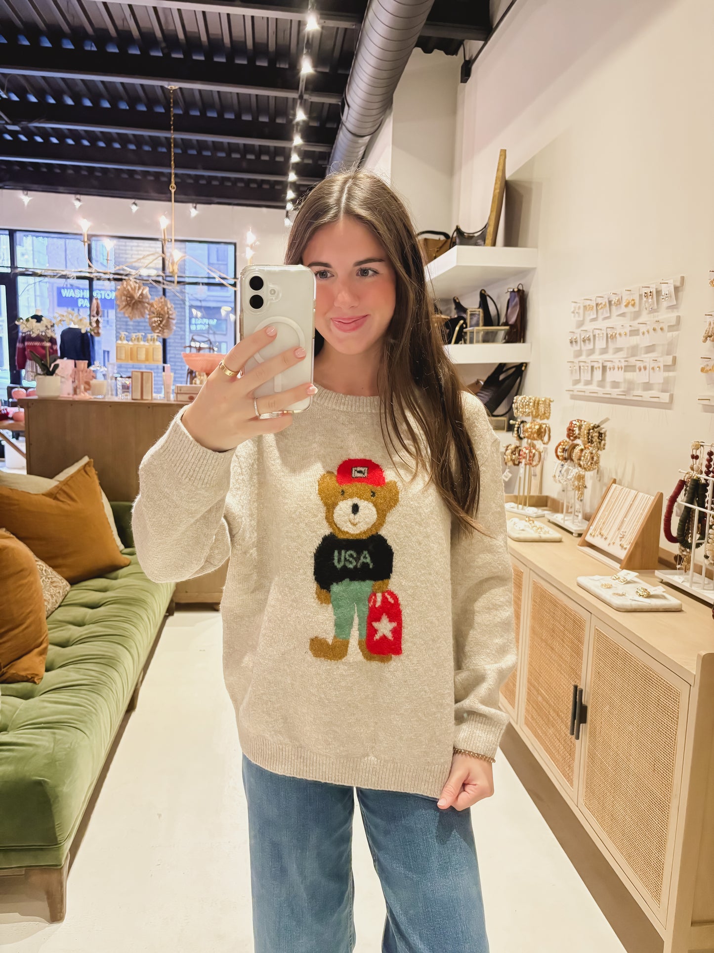 Teddy Bear Sweater