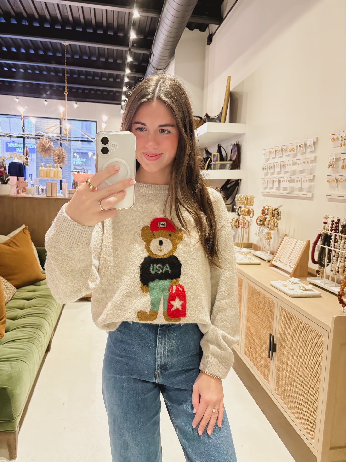 Teddy Bear Sweater