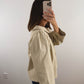 The Peter Pan Jacket in Cream