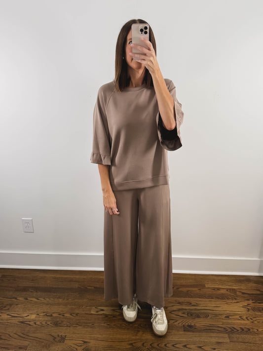 The Mocha Knit Set (Sold Together)