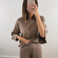 The Mocha Knit Set (Sold Together)