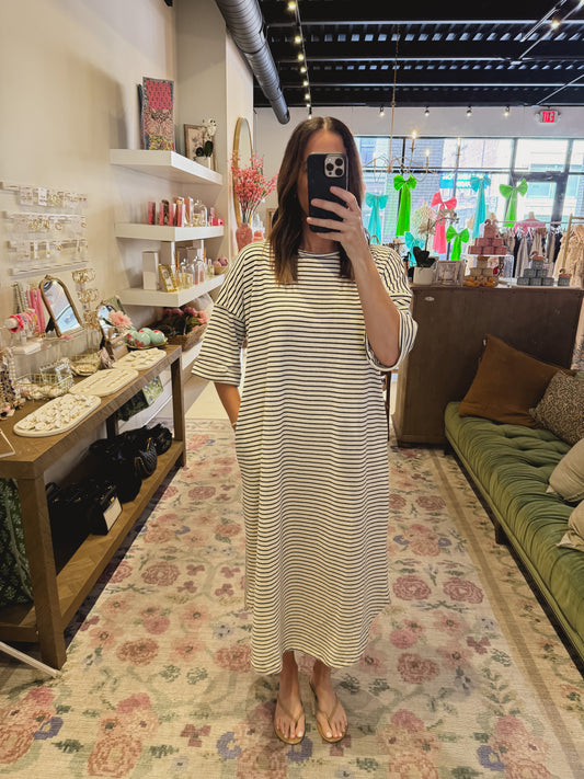 The Jessica Dress in Black and White