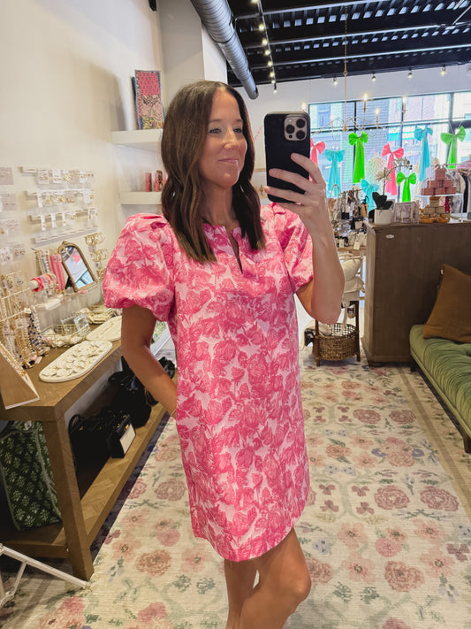The Sara Dress in Pink