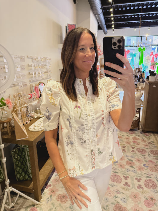 The Micah Floral Top