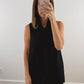 The Breezy Shift Dress in Black