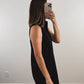 The Breezy Shift Dress in Black