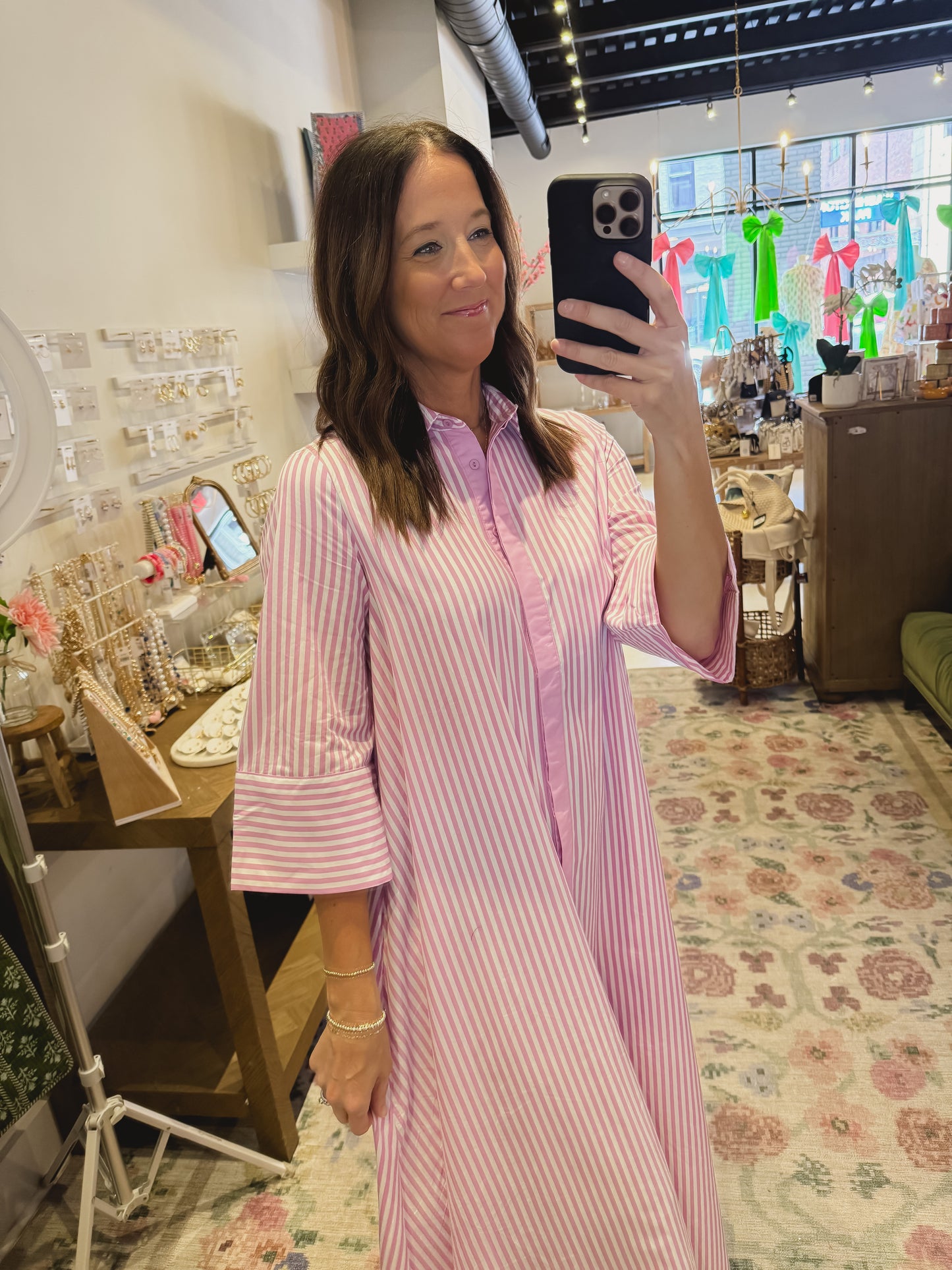 The Saint-Tropez Dress in Pink