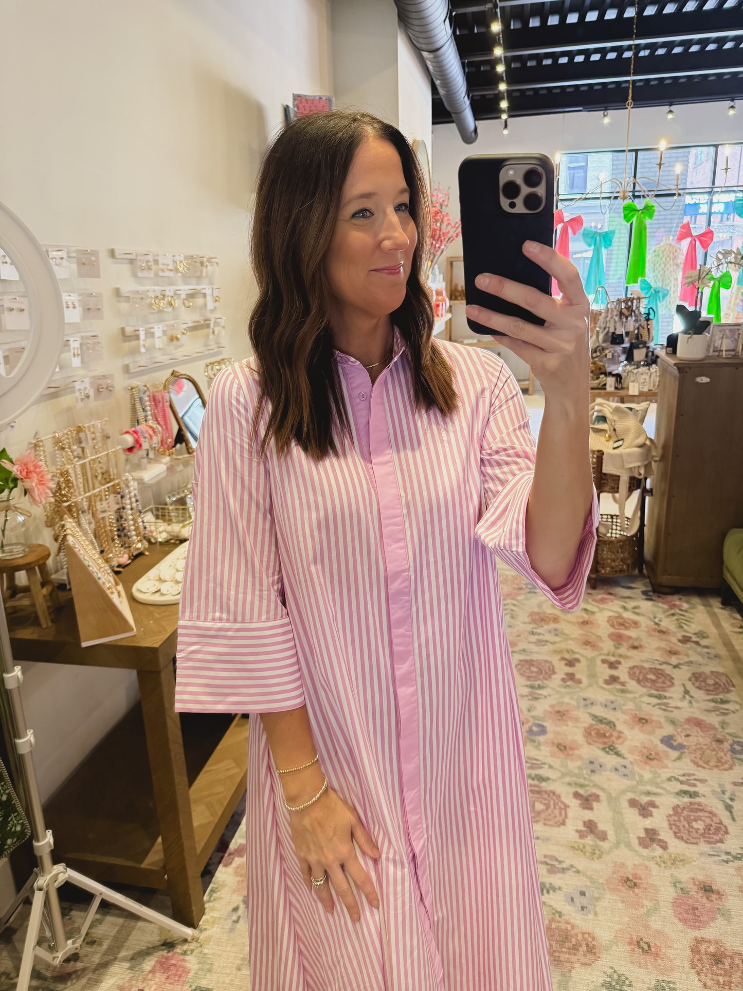 The Saint-Tropez Dress in Pink
