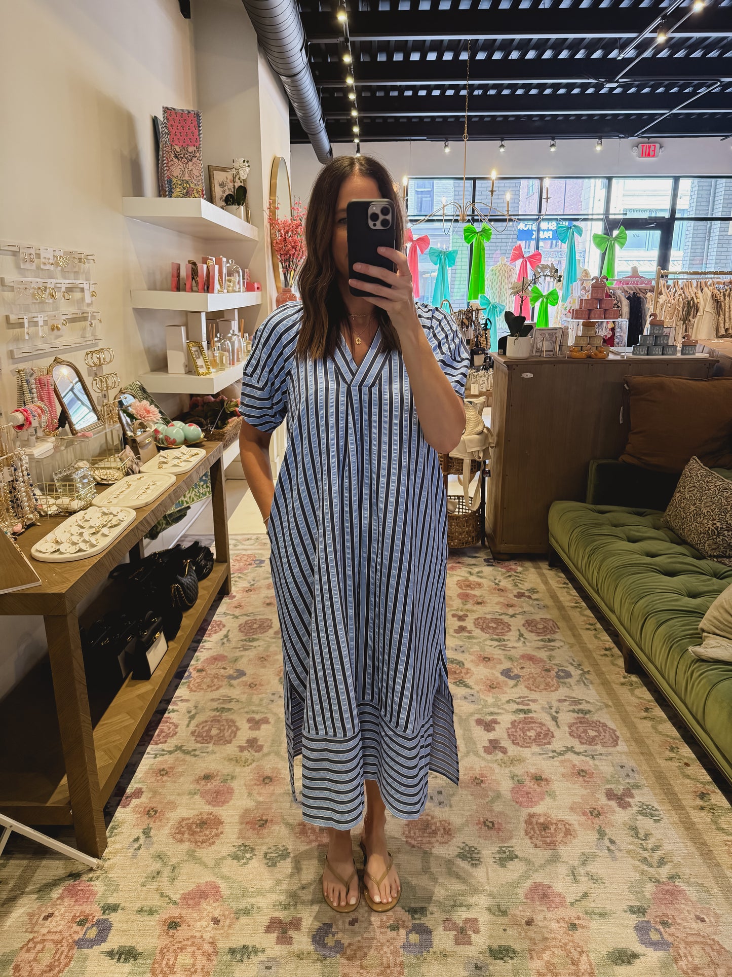 The Azalia Dress in Blue