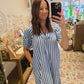 The Azalia Dress in Blue