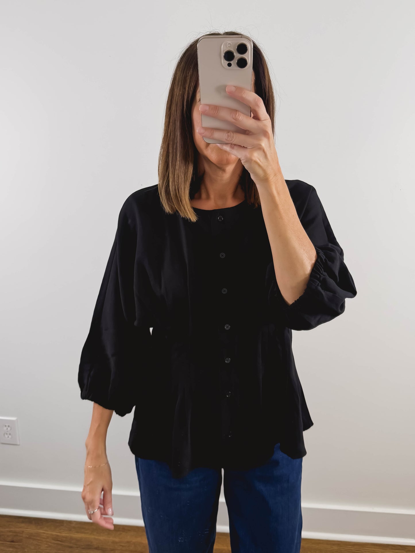 The Josie Top in Black
