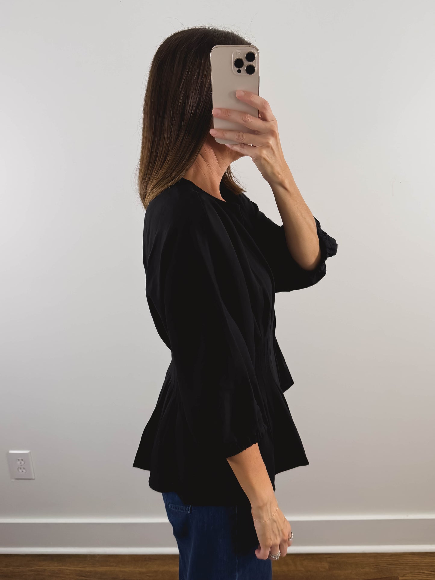 The Josie Top in Black