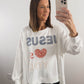 Jesus Loves You Sweatshirt in White