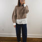 The Birch Layered Sweater in Tan