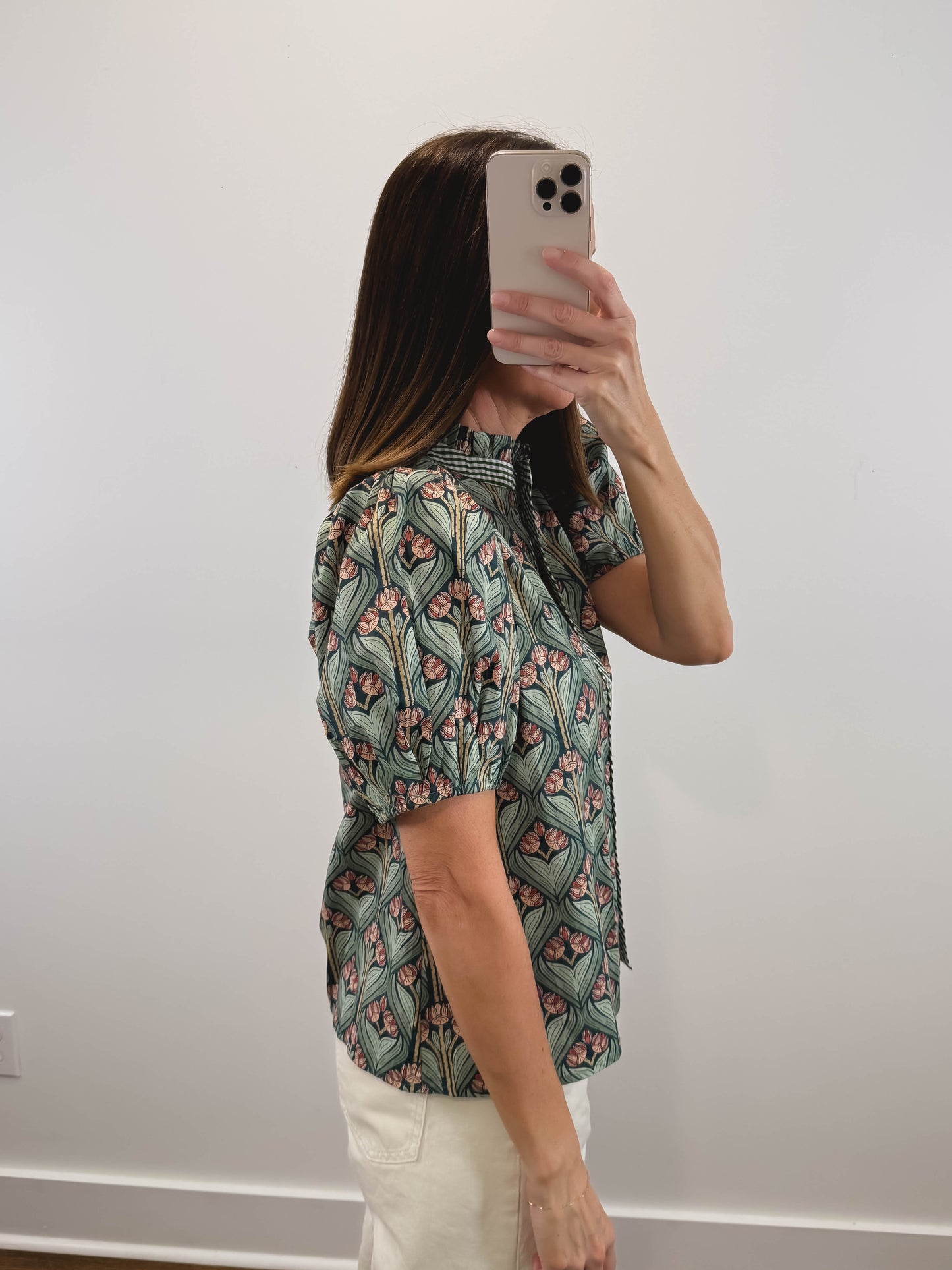 The Willa Gingham Top