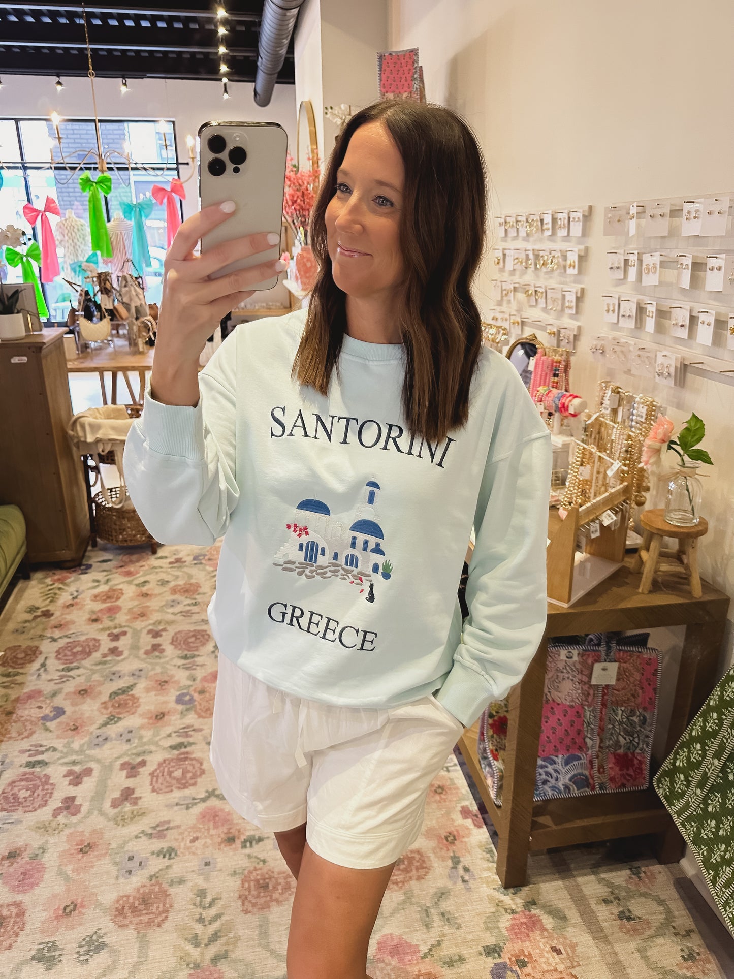 The Santorini Sweatshirt