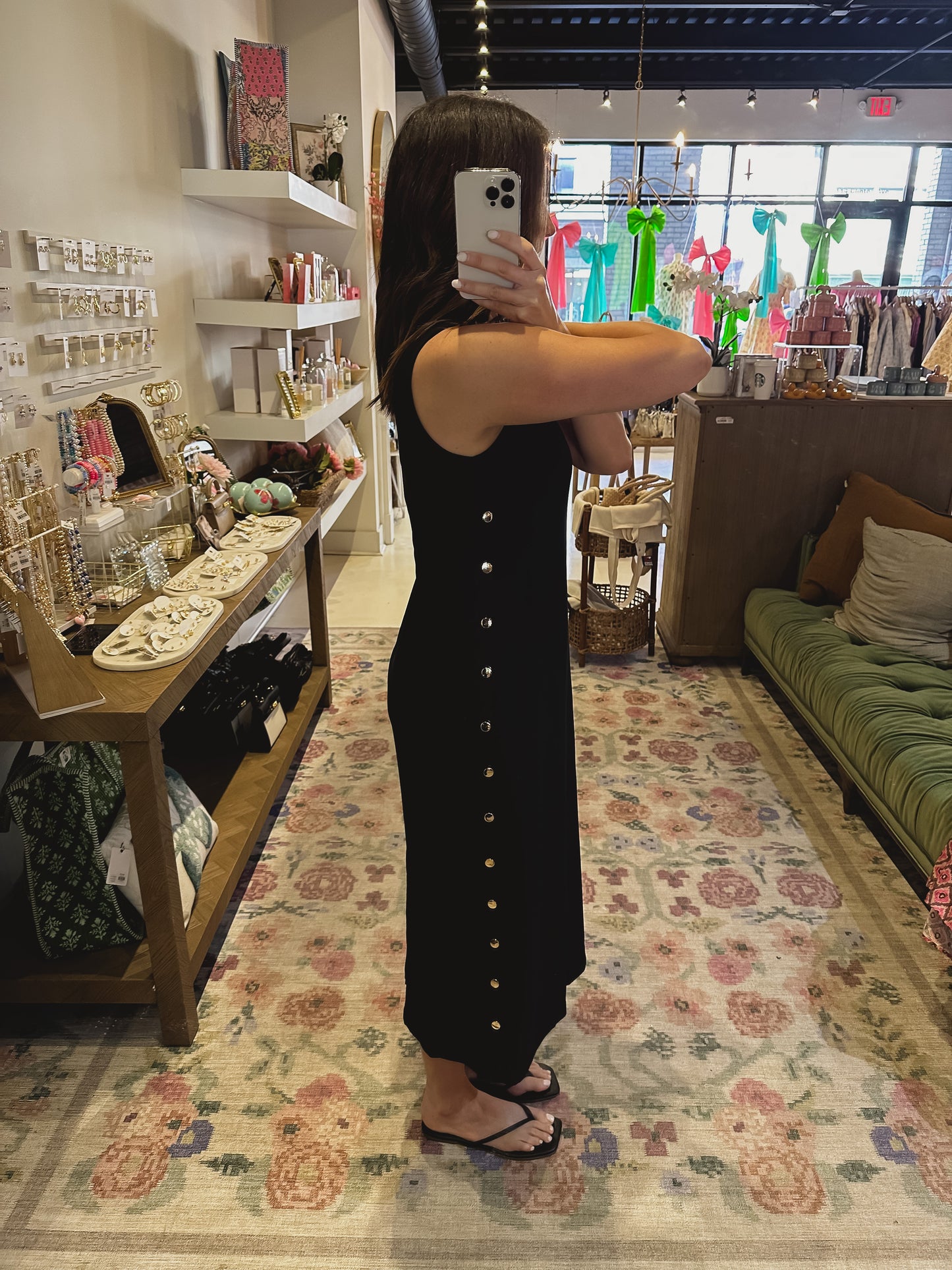 The Helena Dress in Black