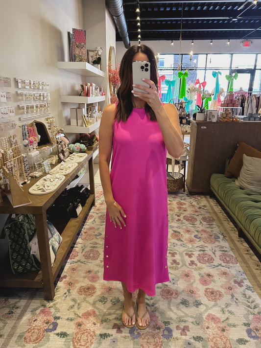 The Helena Dress in Pink