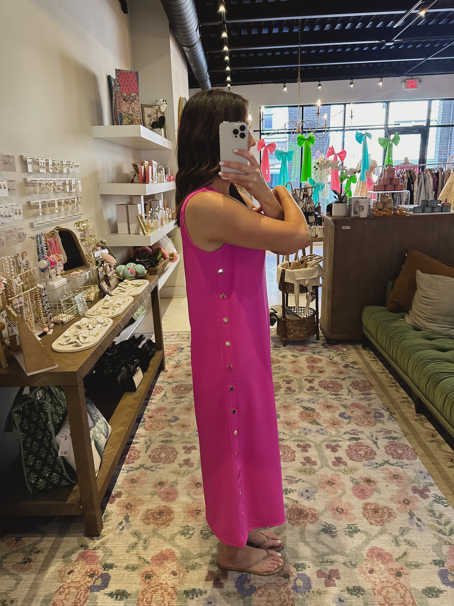 The Helena Dress in Pink