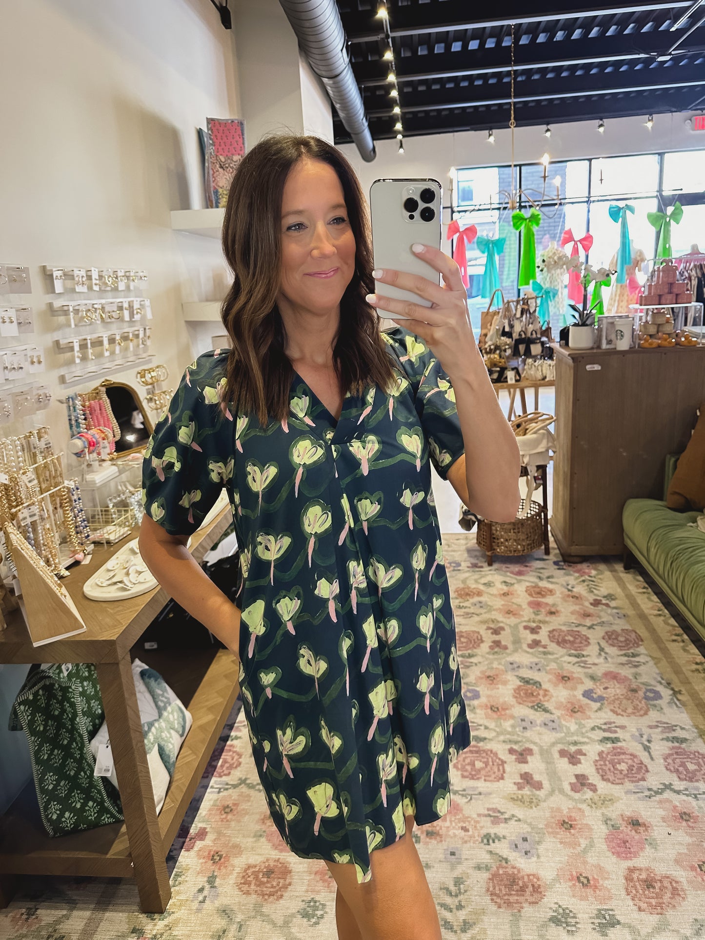 The Jazzlyn Navy Dress
