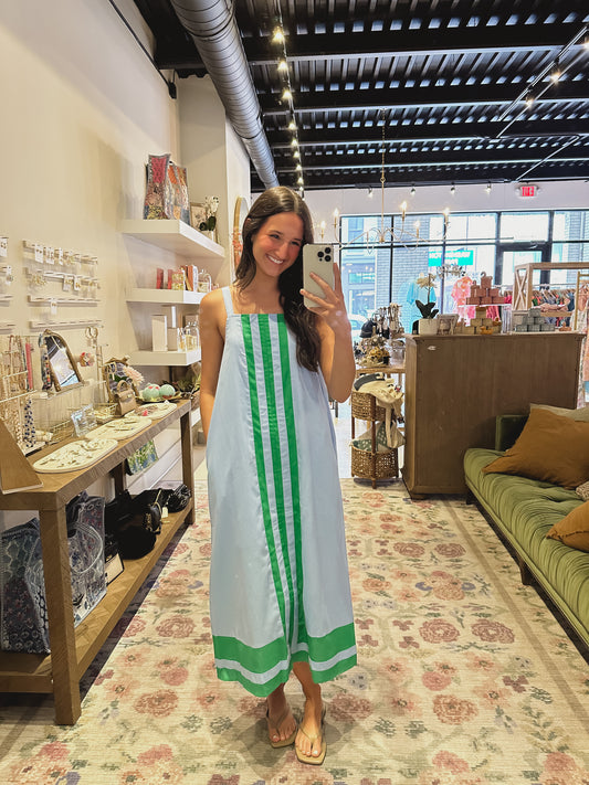 The Greenline Midi Dress