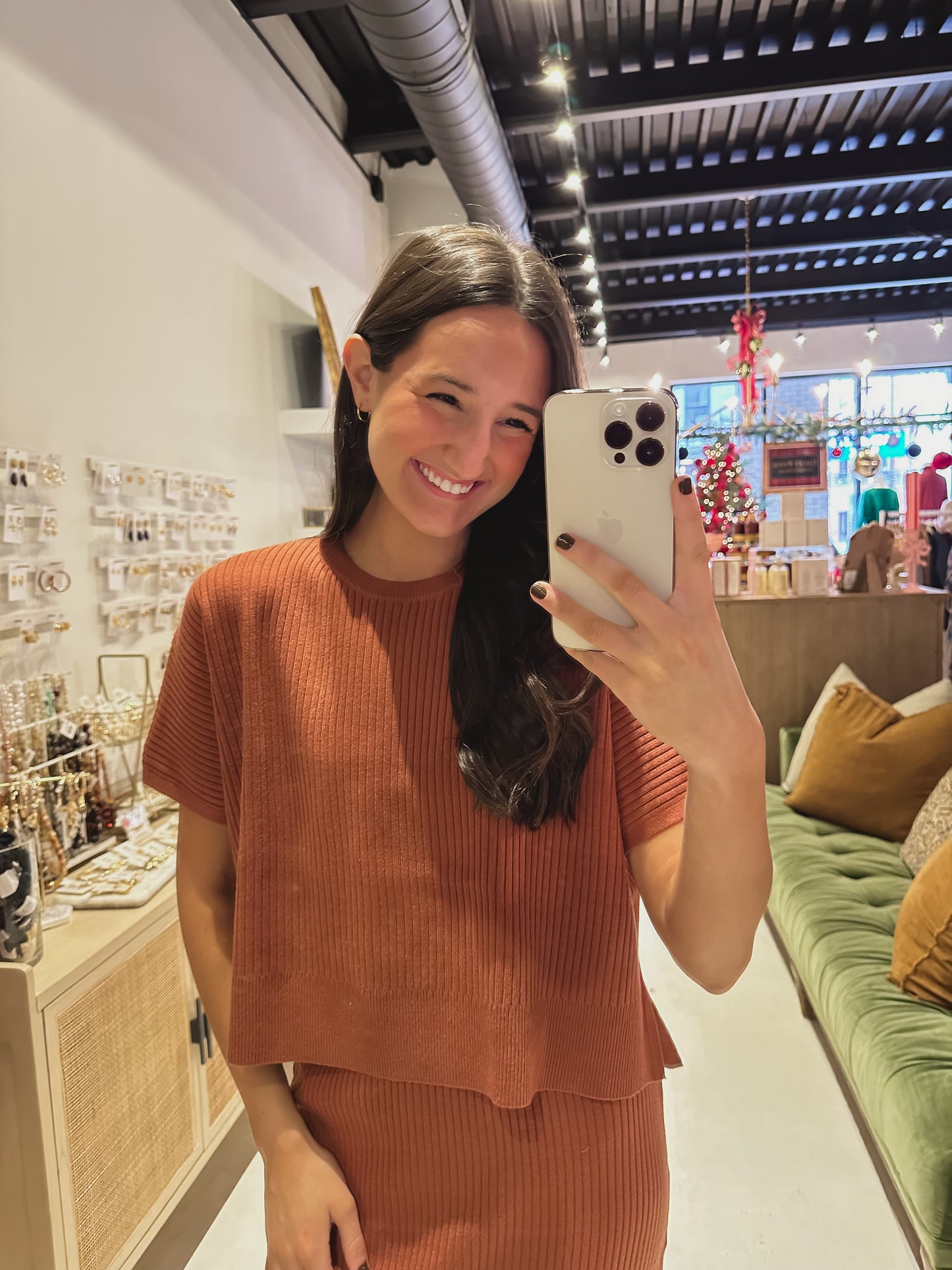 DOORBUSTER! The Serene Top in Orange