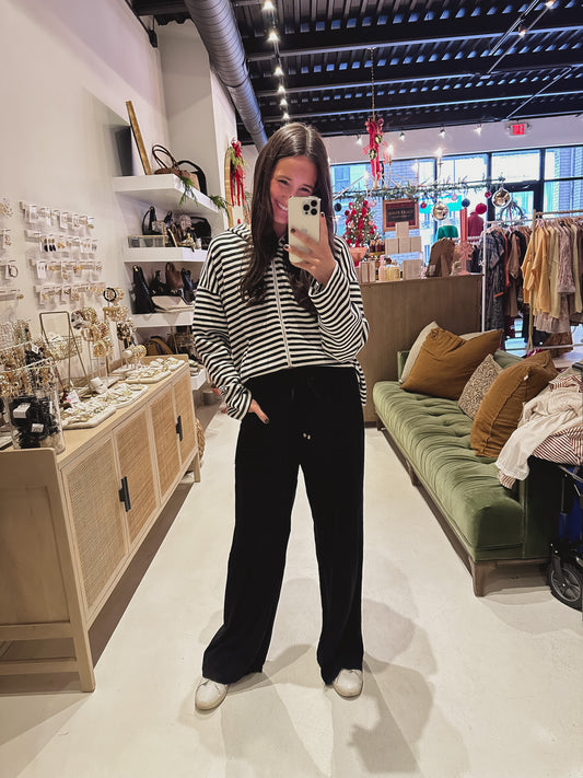 DOORBUSTER! Black Comfy Relaxed Fit Pants