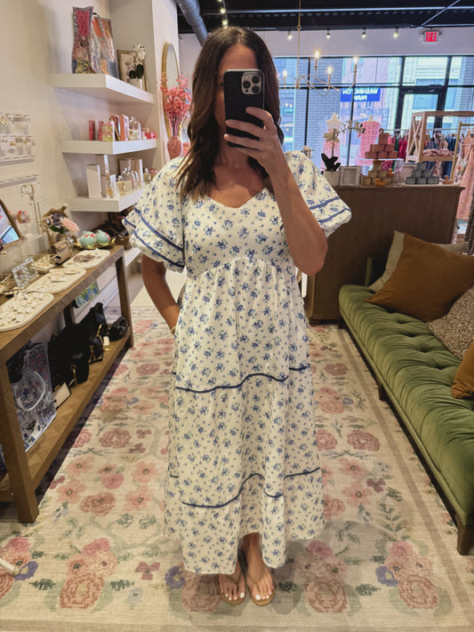 The Midnight Bloom Dress