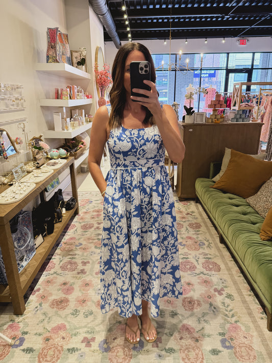 The Aloha Blue Dress