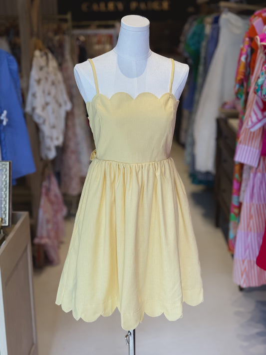 The Joanne Scalloped Dress