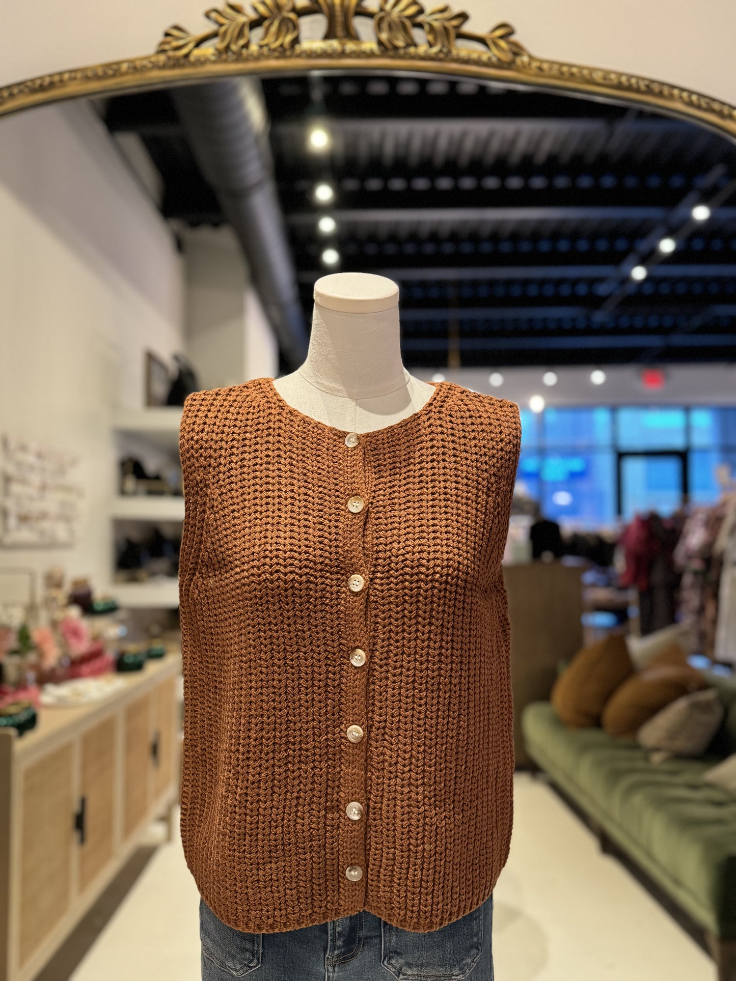 The Chestnut Sweater Vest