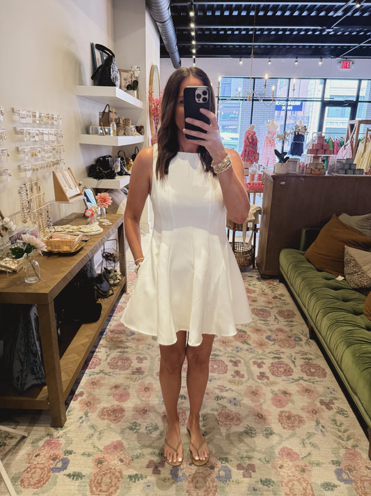 The Ruby Rush Dress in White