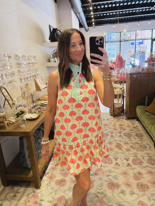 The Fired up and Frilled Dress