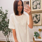 Vanilla Lace Lounge Dress