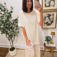 Vanilla Lace Lounge Dress