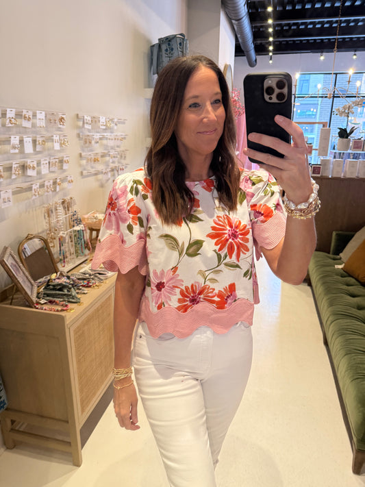 The Georgie Floral Top