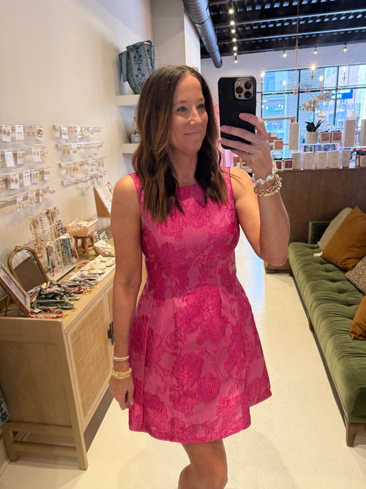 The Charlotte Dress in Pink