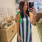 The Ribbon Striped Dress