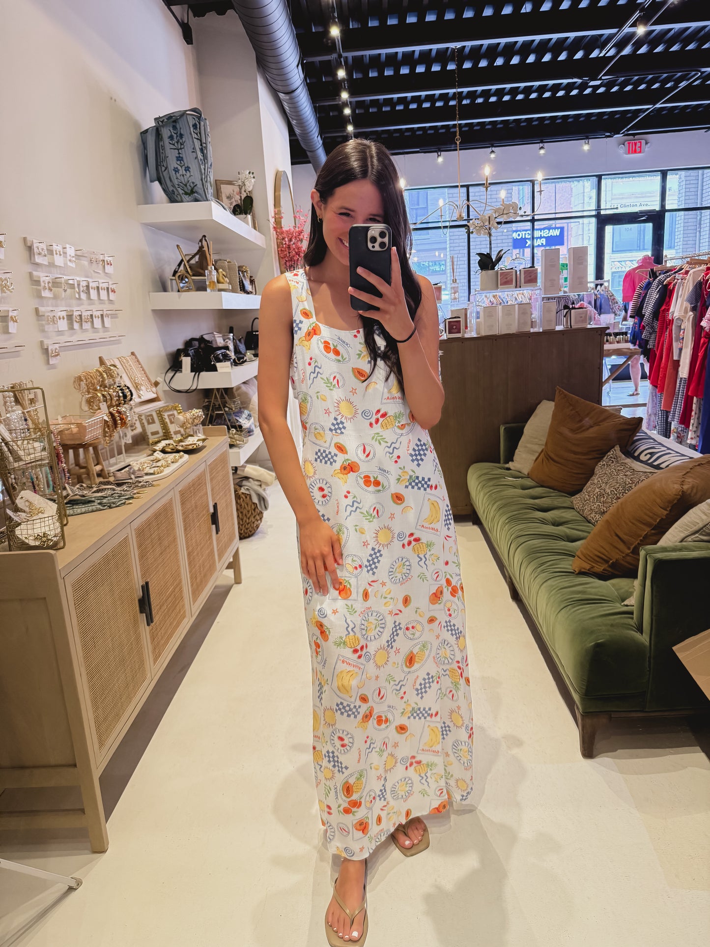 The Palm Springs Picnic Dress