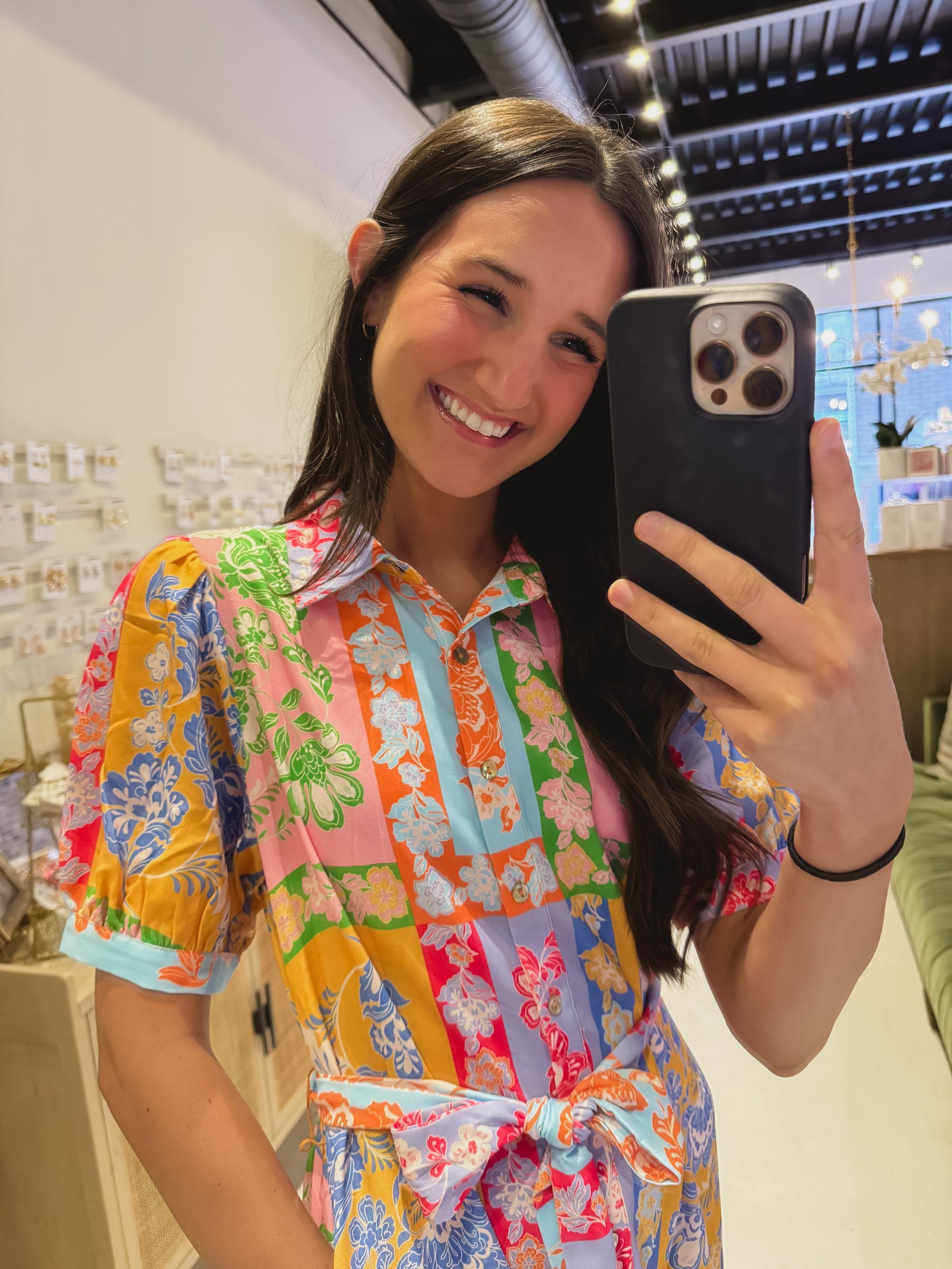 The Sunset Mosaic Dress