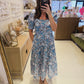 The Misty Wisteria Dress