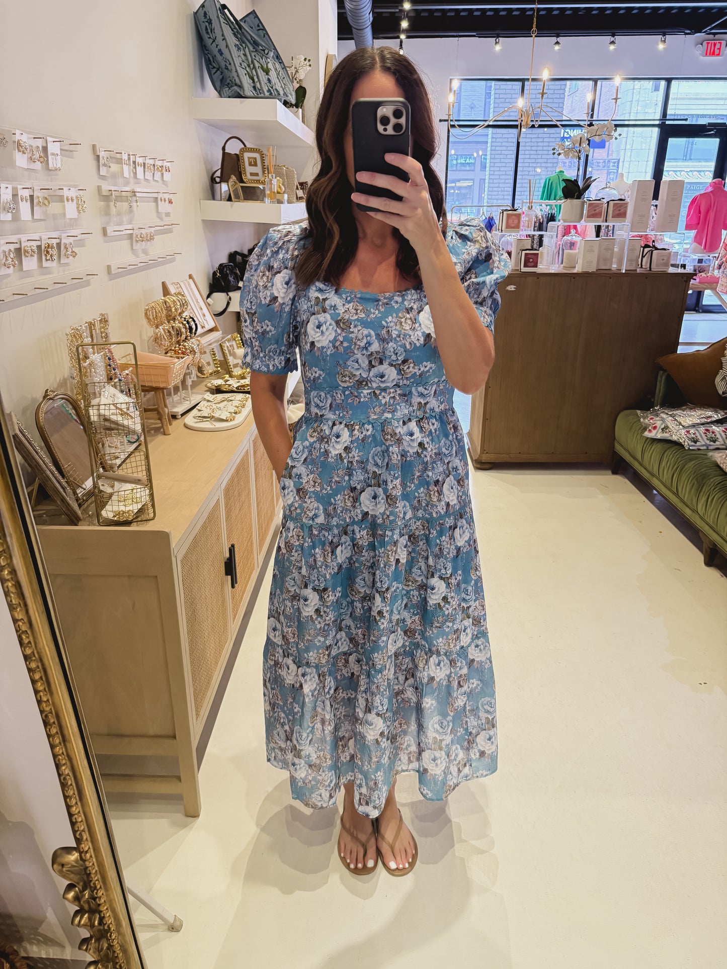 The Misty Wisteria Dress