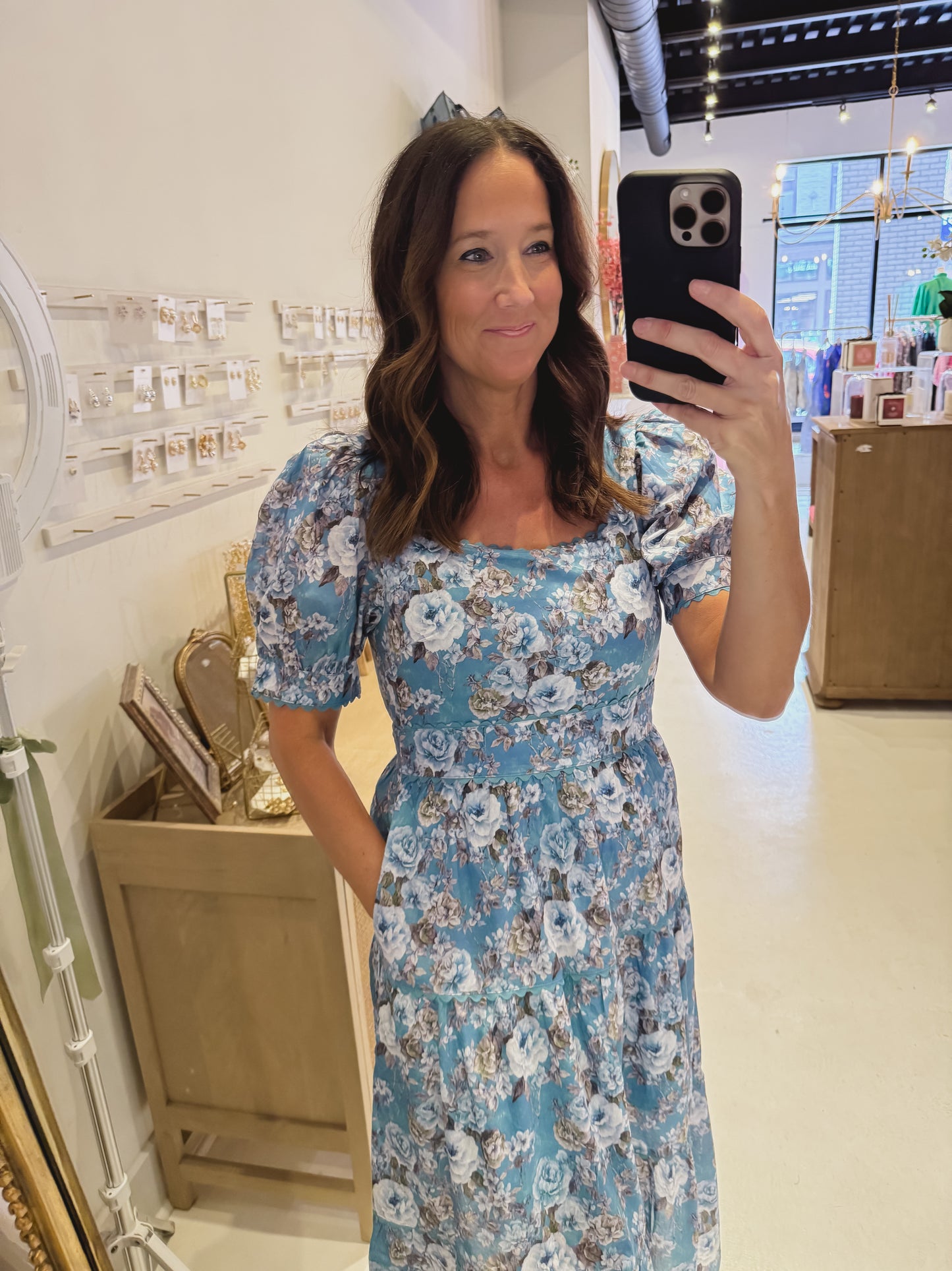 The Misty Wisteria Dress