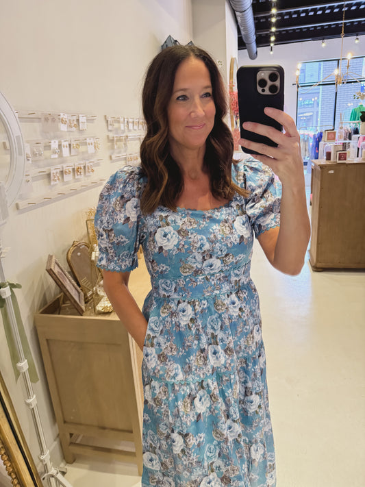 The Misty Wisteria Dress