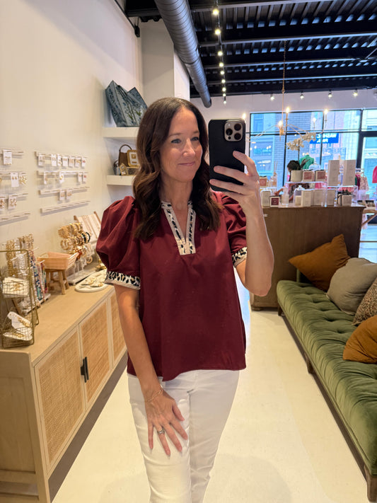 The Cheetah Chic Top
