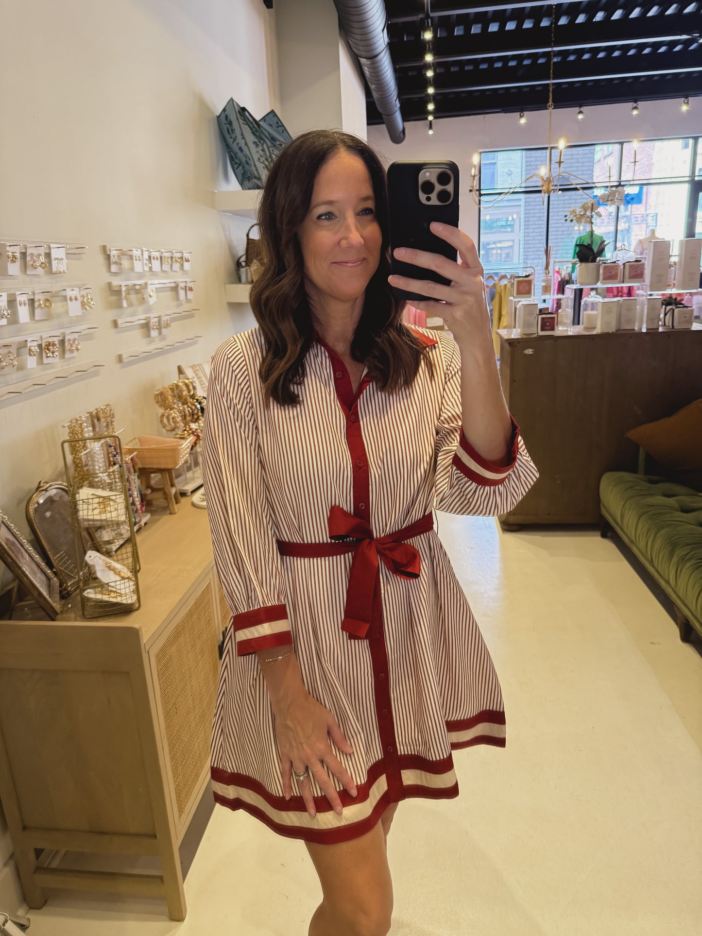 The Crimson Carousel Dress