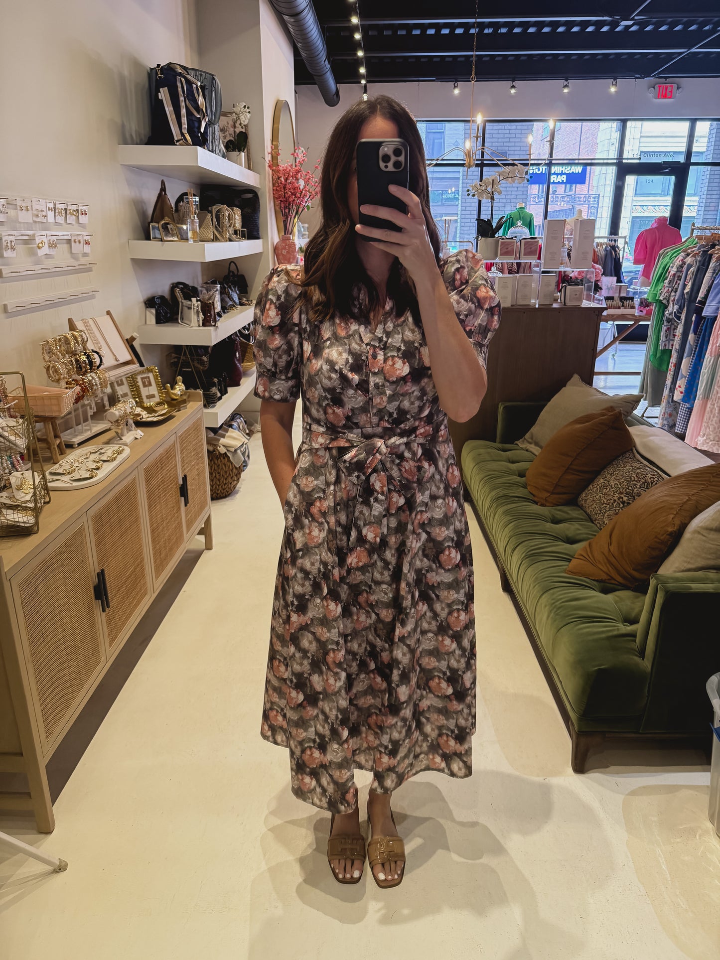 Dreamy Watercolor Floral Dress