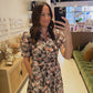 Dreamy Watercolor Floral Dress