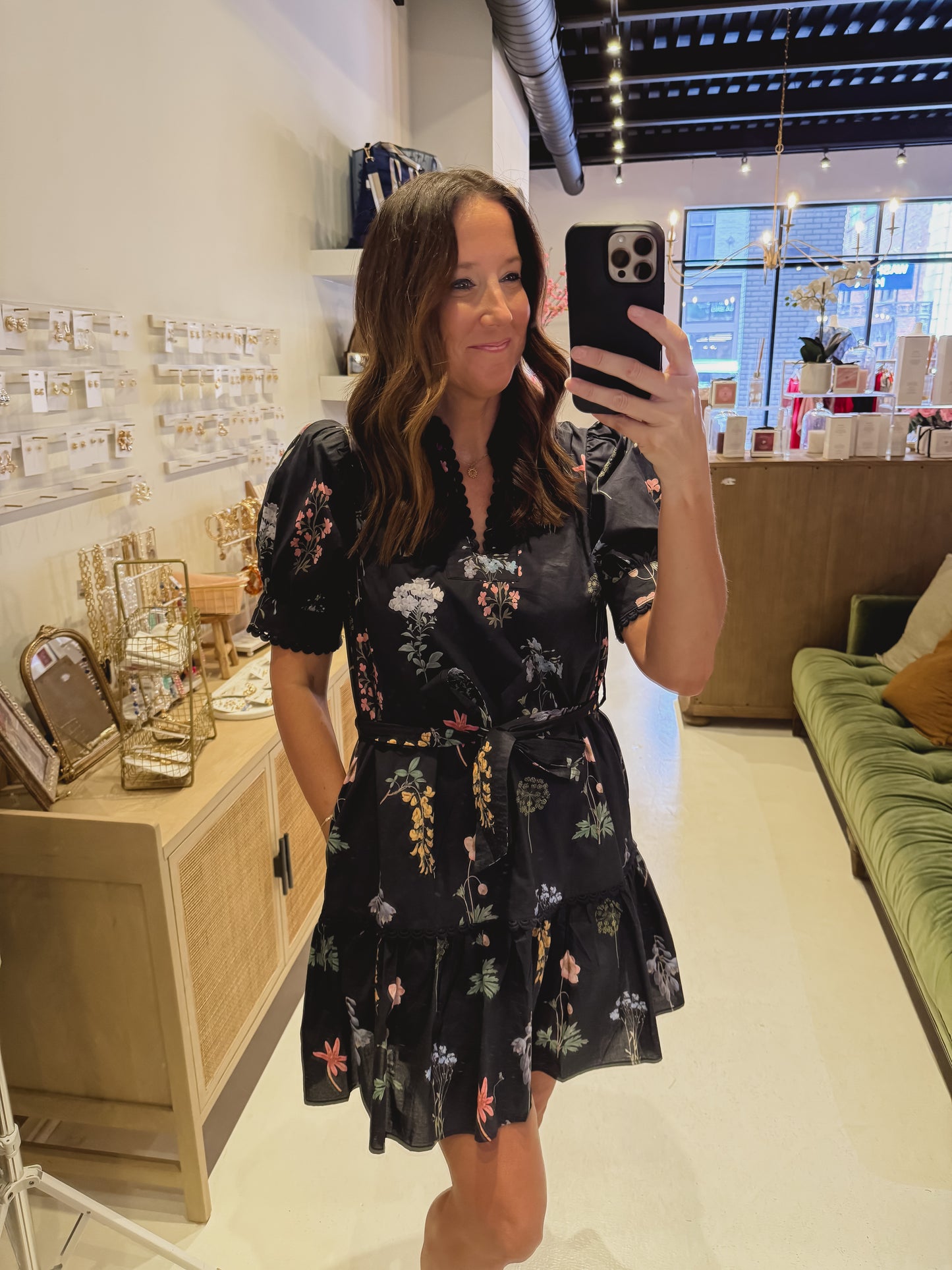The Garden Stroll Mini in Navy